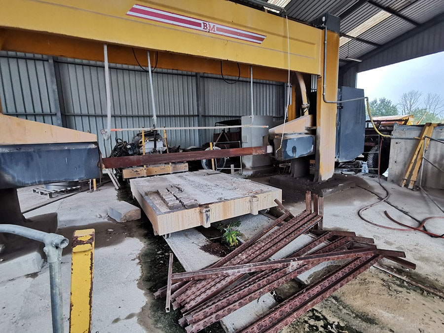 Machine de pierre BM pour la maintenance préventive